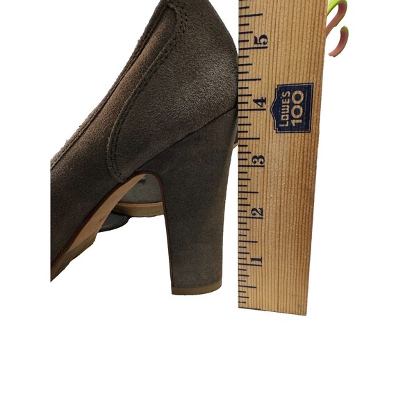 Talbots Corrine Gray Suede Loafer Pumps Block Heel Women’s Size 8M - Picture 8 of 16
